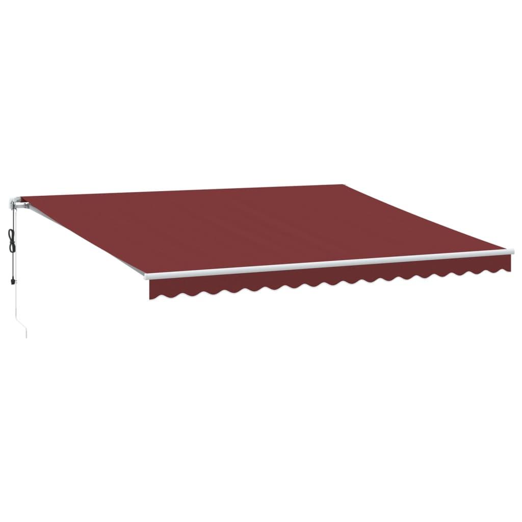 Toldo retráctil automático