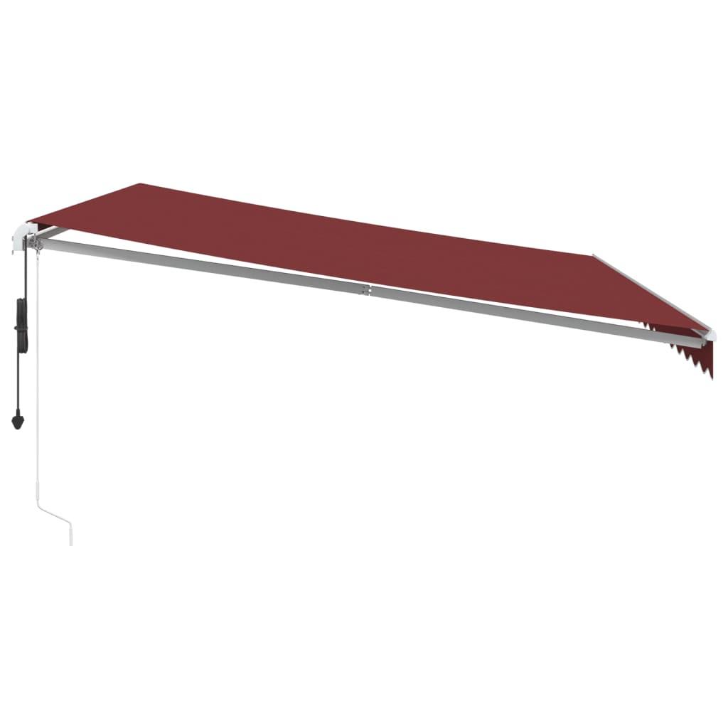 Toldo retráctil automático