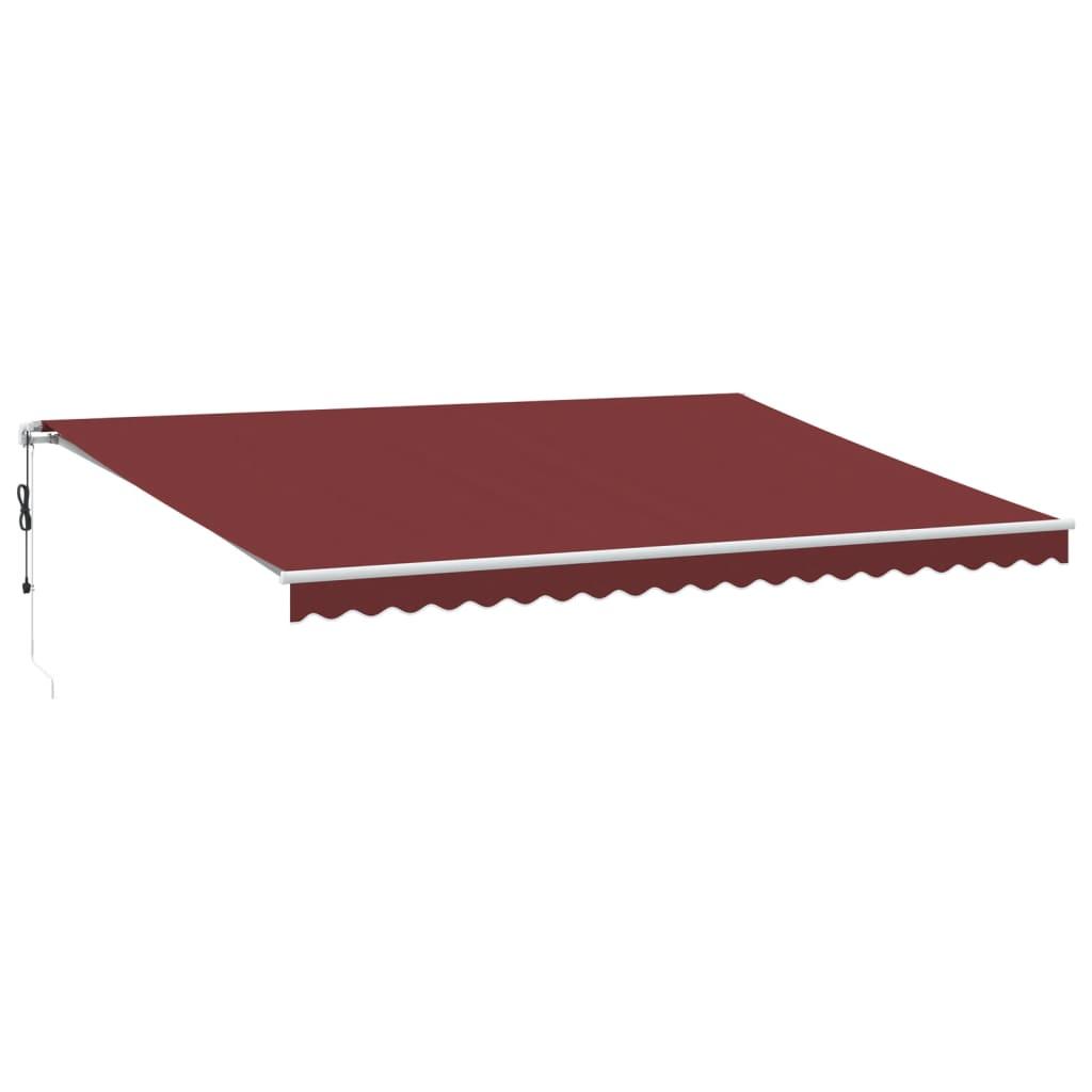 Toldo retráctil automático