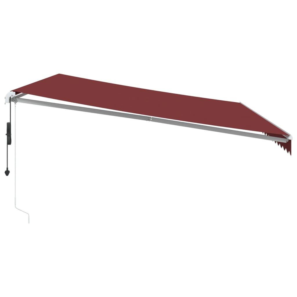 Toldo retráctil automático