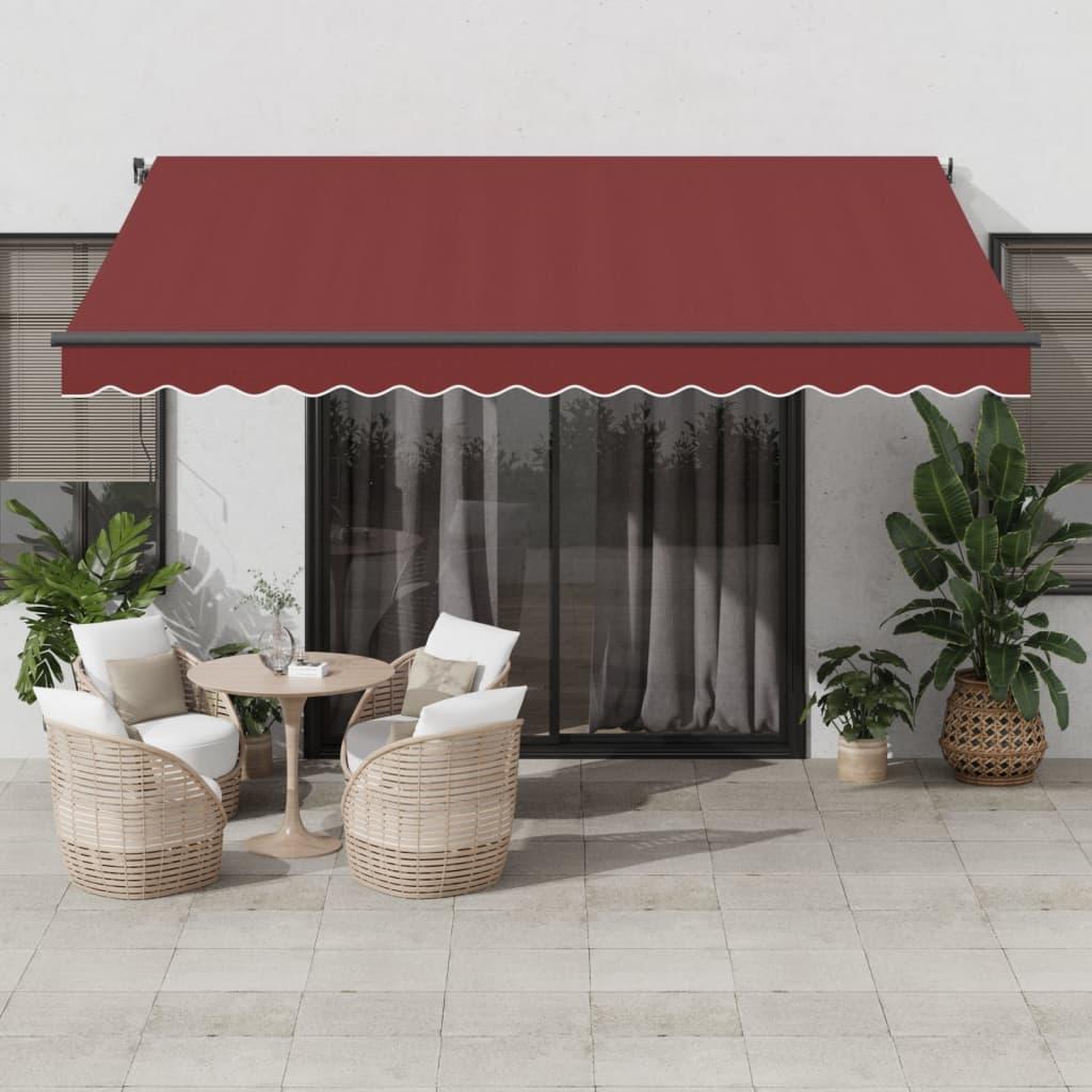 Toldo retráctil automático