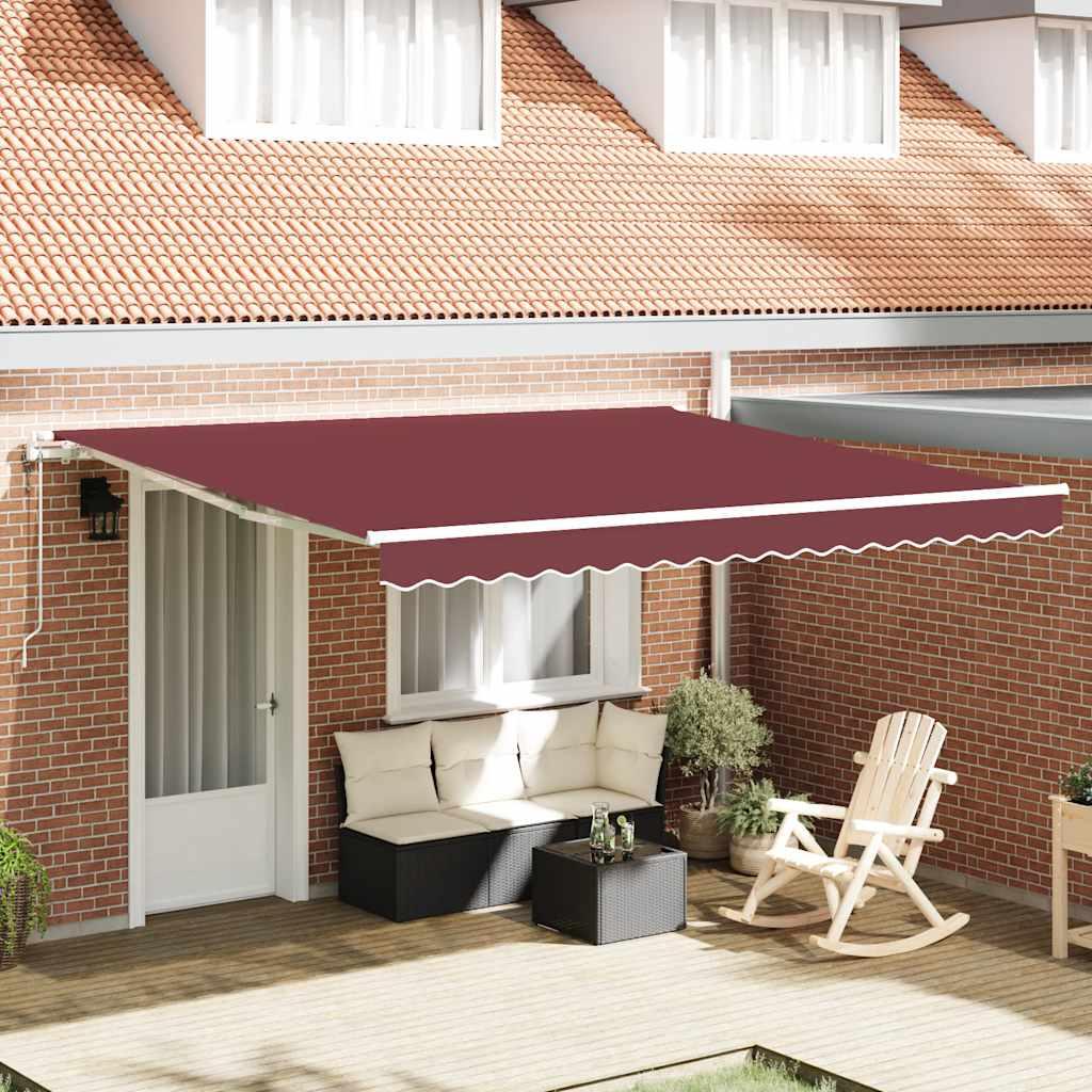 Toldo retráctil automático