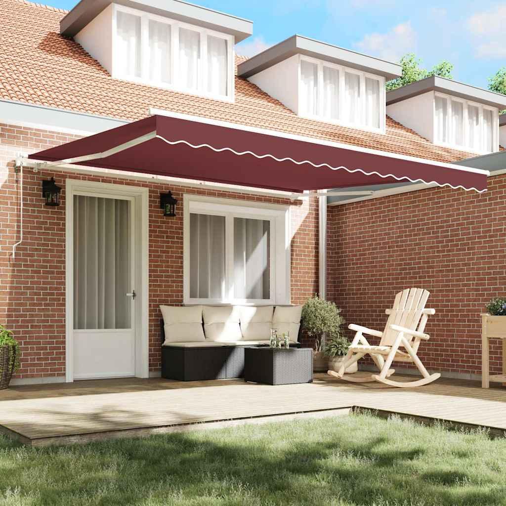 Toldo retráctil automático