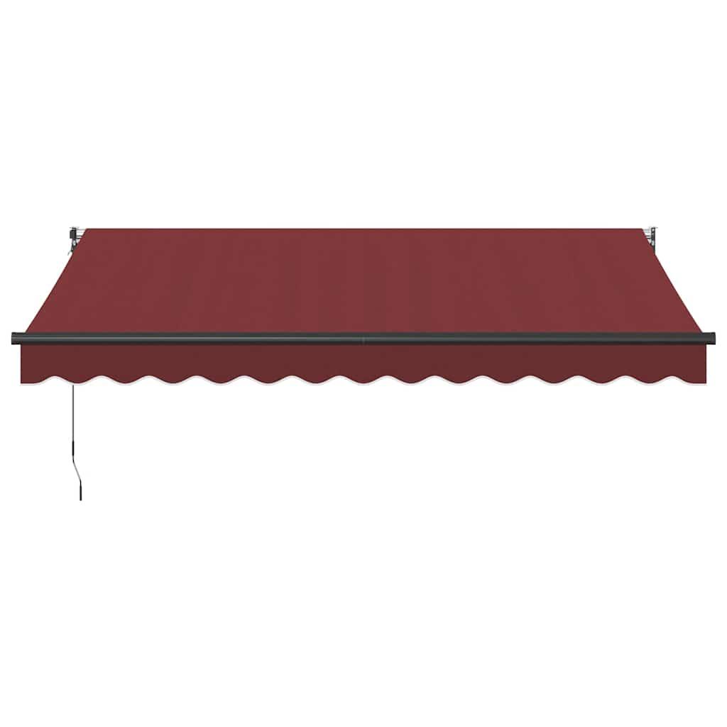 Toldo retráctil Amarillo y Blanco con Marco Antracita 3 x 2,5 m