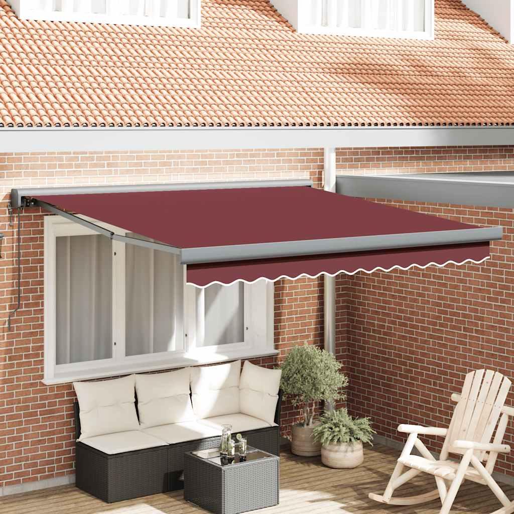 Toldo retráctil automático