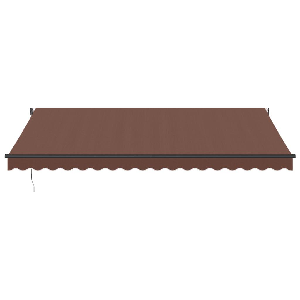 Toldo retráctil automático