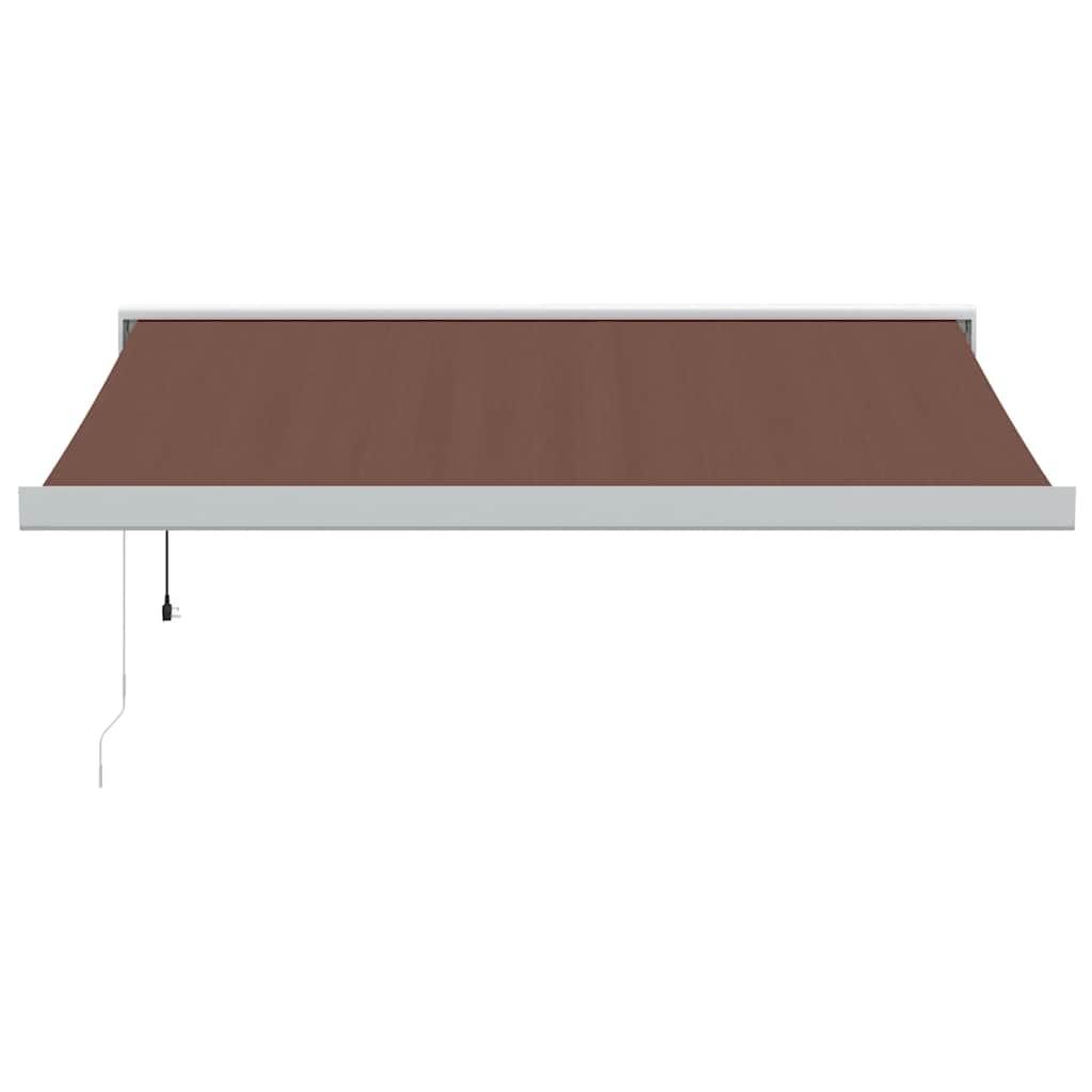 Toldo retráctil automático