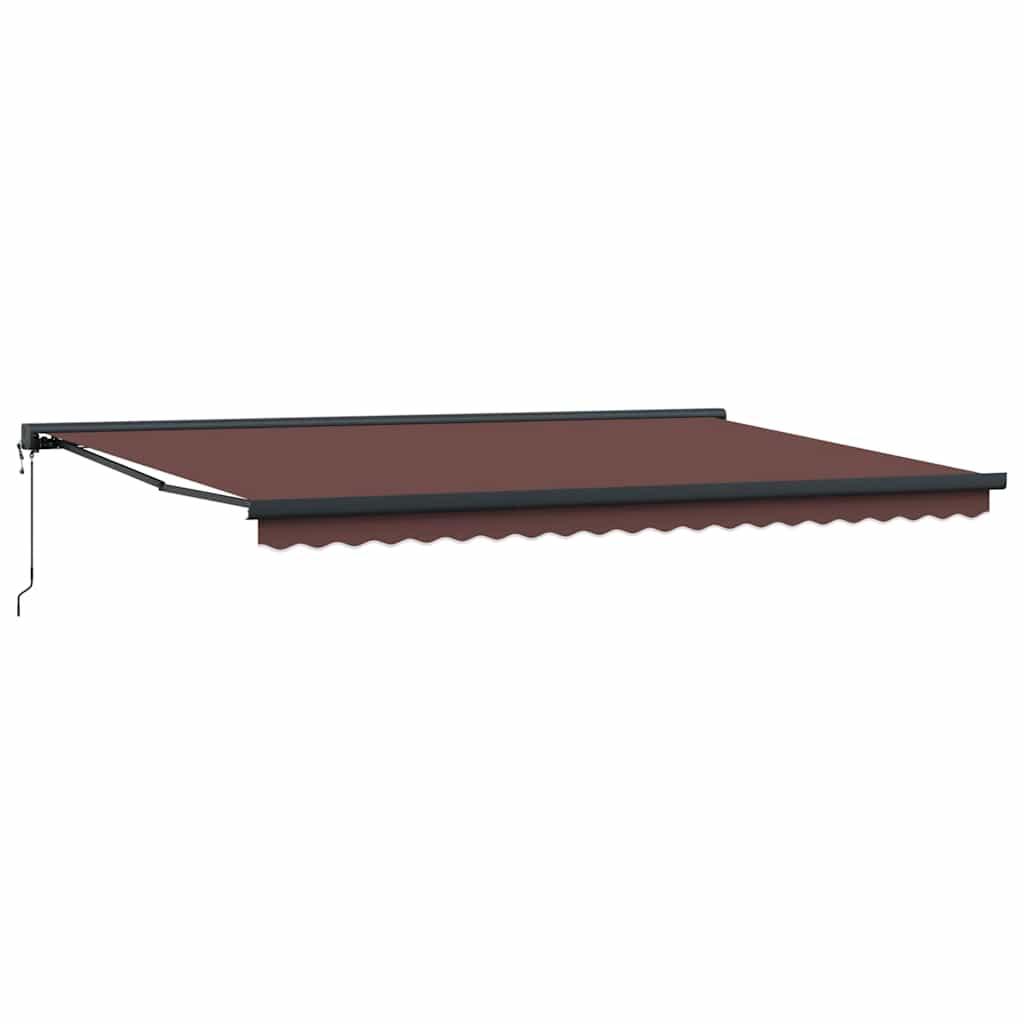 Toldo retráctil automático