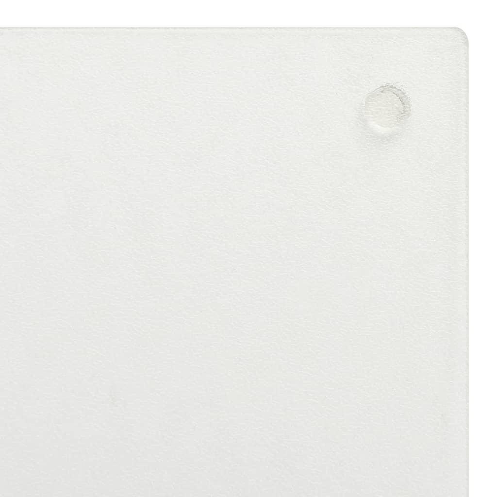 Tablas de cortar 2 uds burbujas transparentes vidrio templado