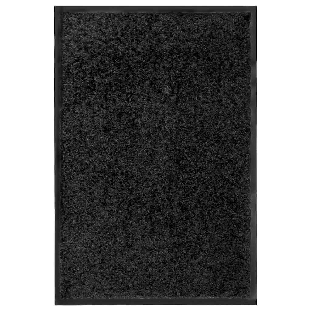 Felpudo lavable gris antracita 120x180 cm