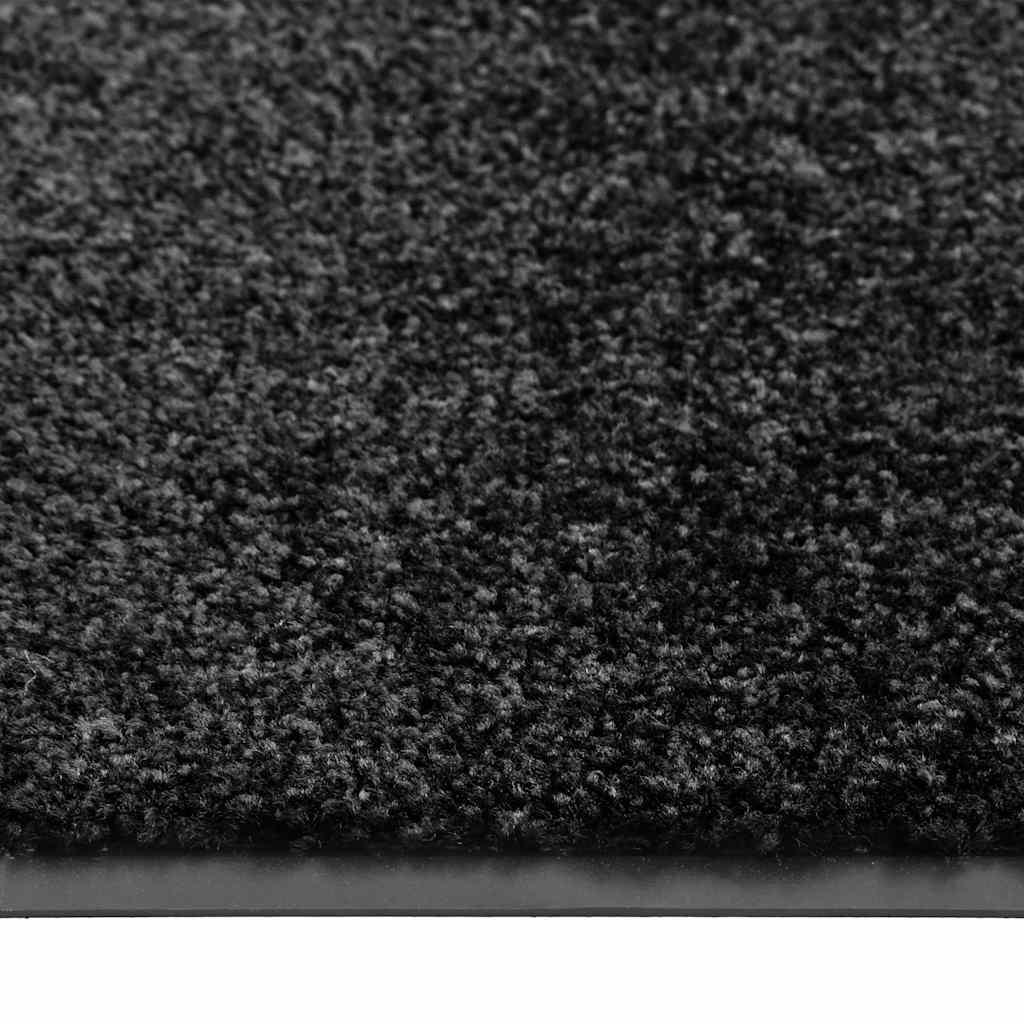 Felpudo lavable gris antracita 120x180 cm