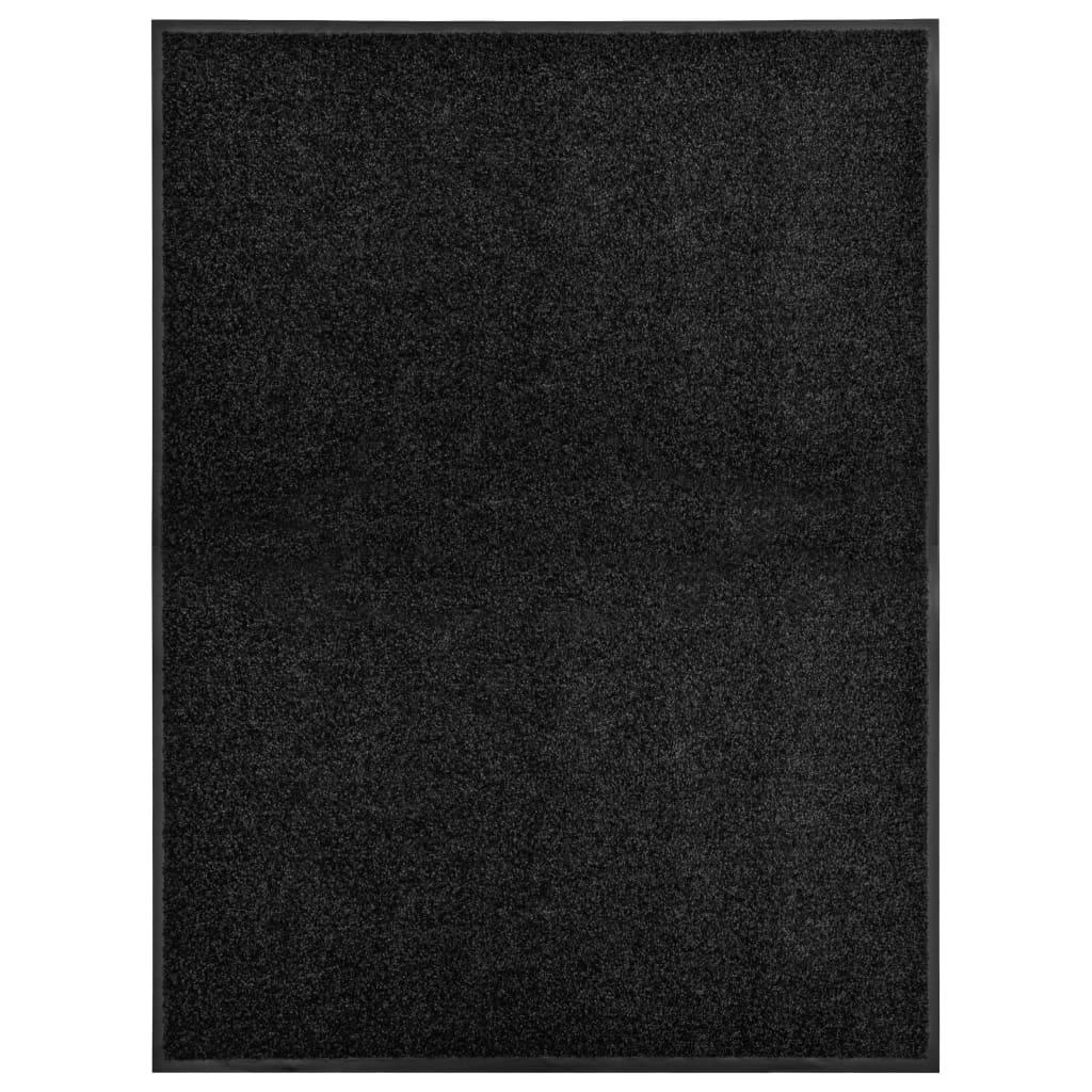 Felpudo lavable gris antracita 120x180 cm