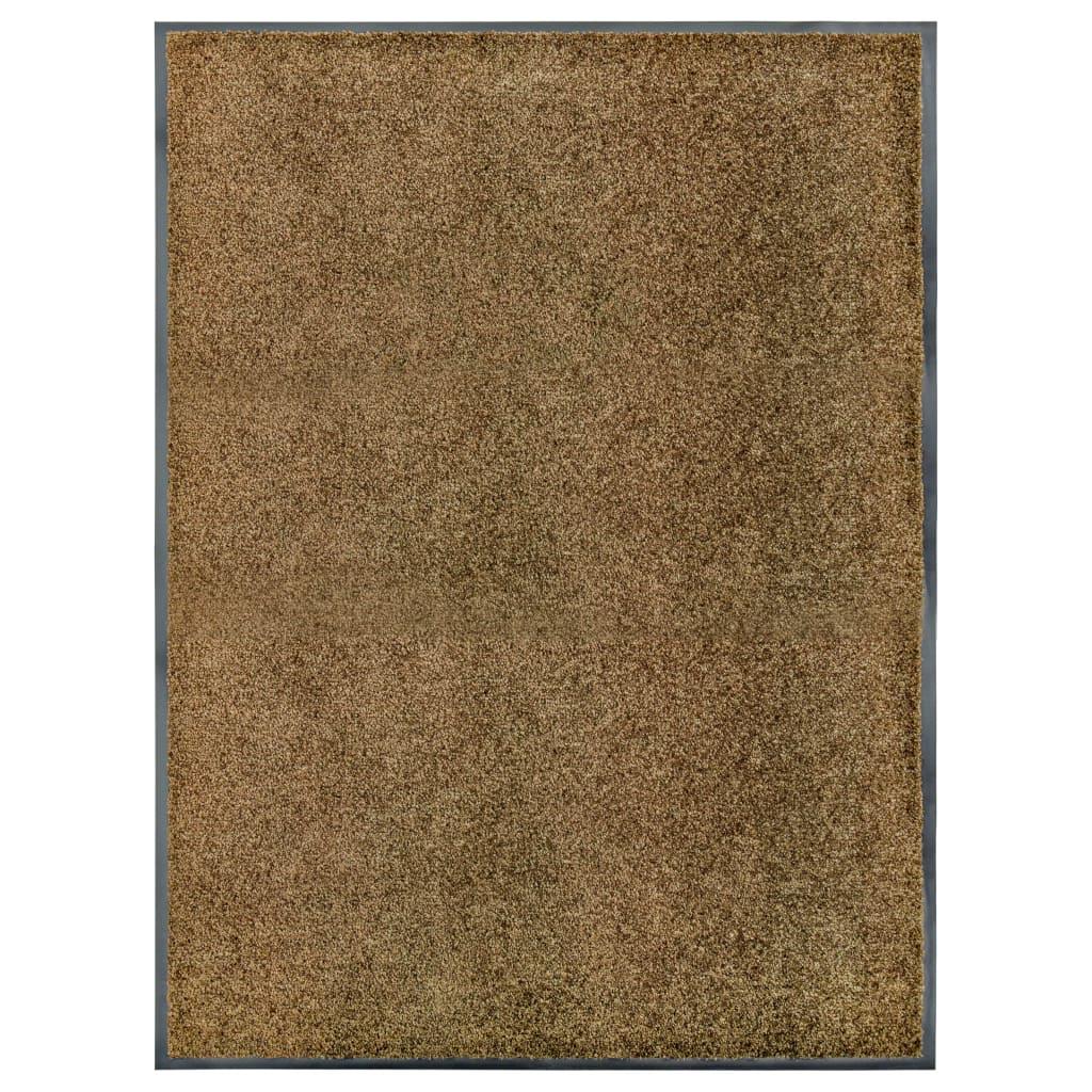 Felpudo lavable gris antracita 120x180 cm