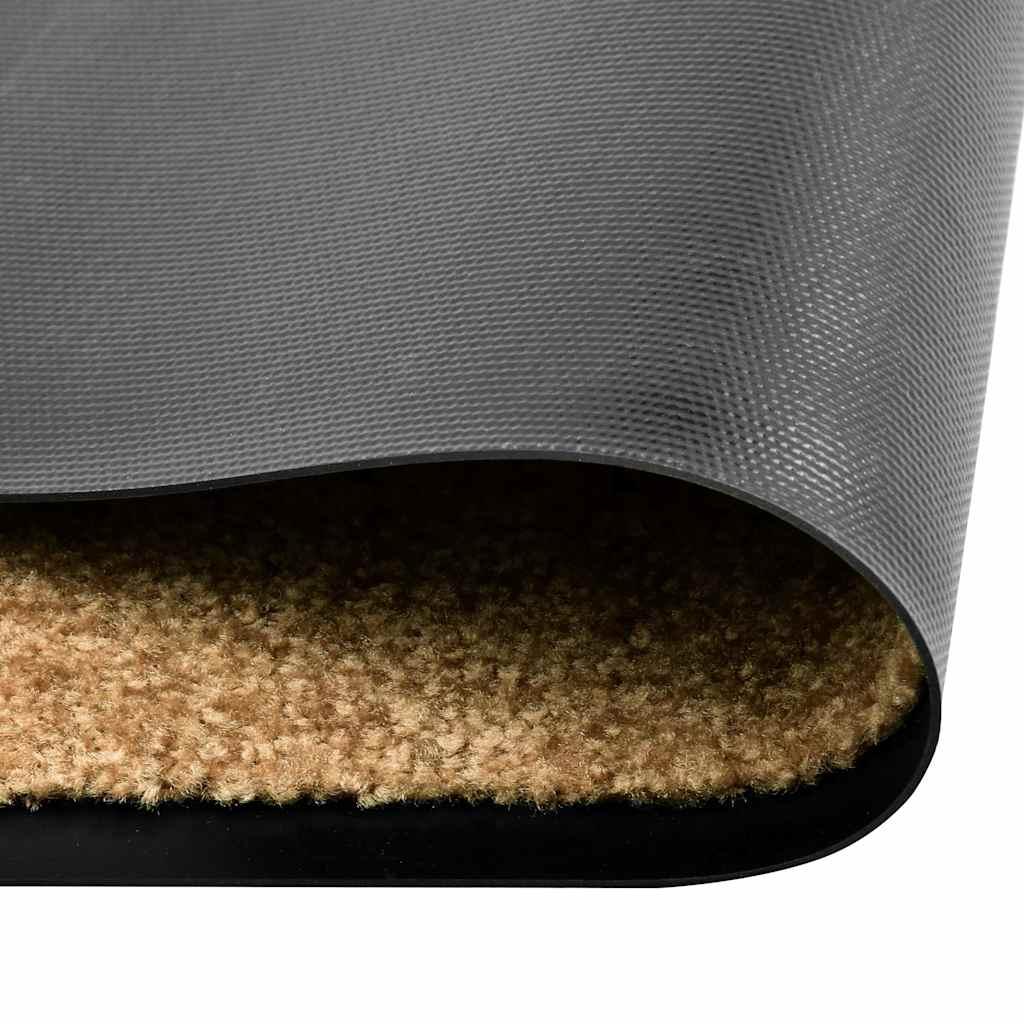 Felpudo lavable gris antracita 120x180 cm