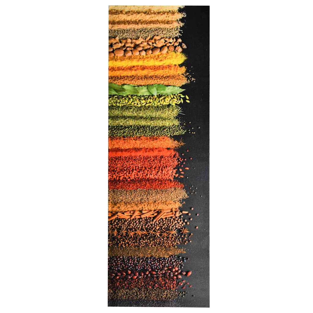 Alfombra de cocina lavable Spice