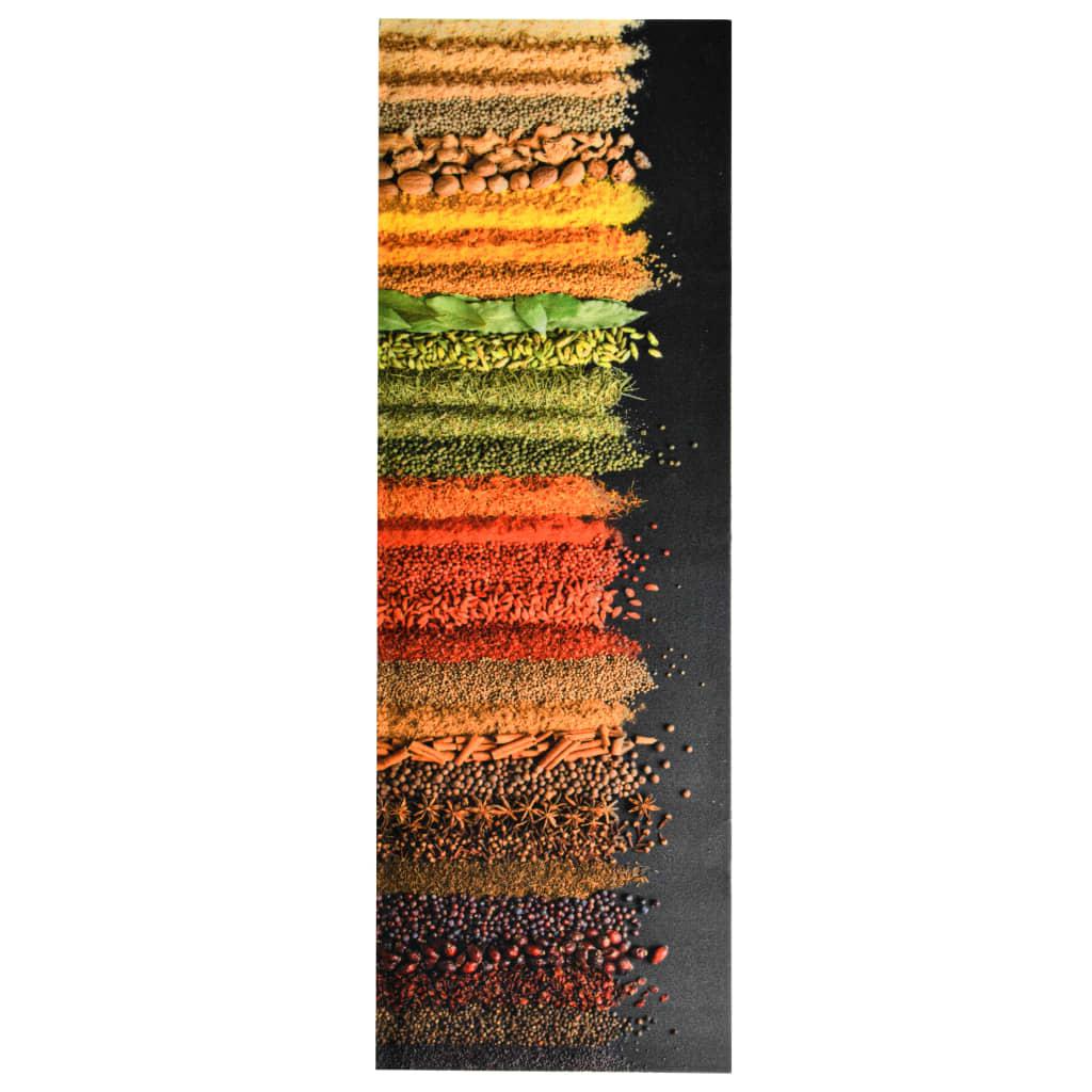 Alfombra de cocina lavable Spice