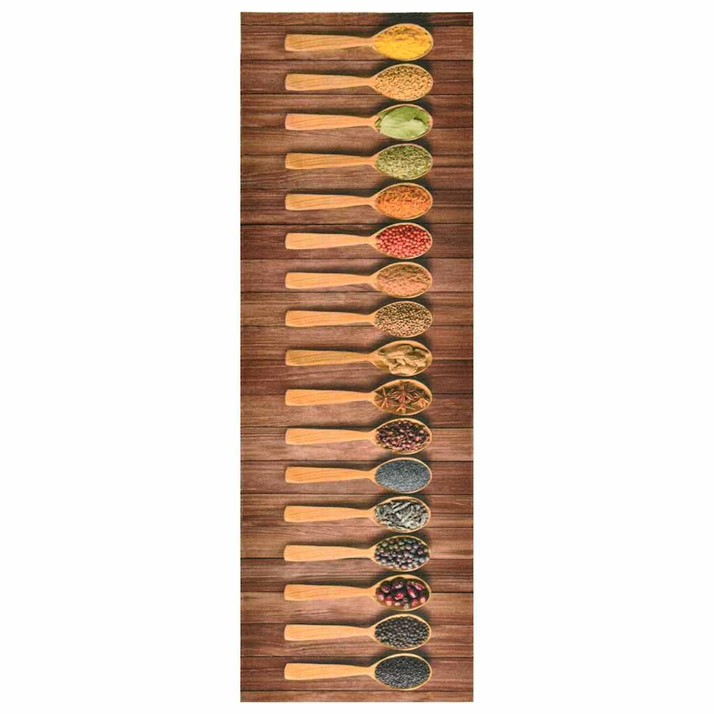 Alfombra de cocina lavable Spoon