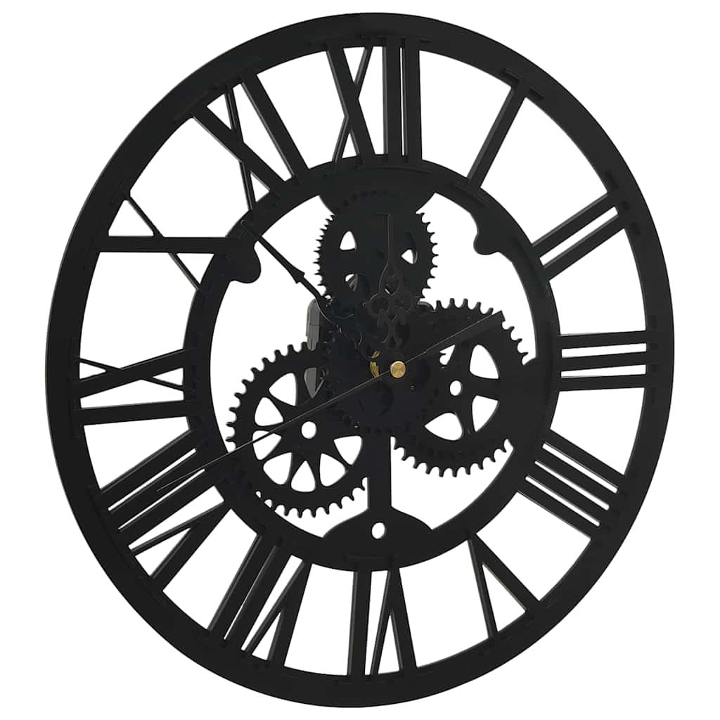 Reloj de pared acrílico negro 30 cm