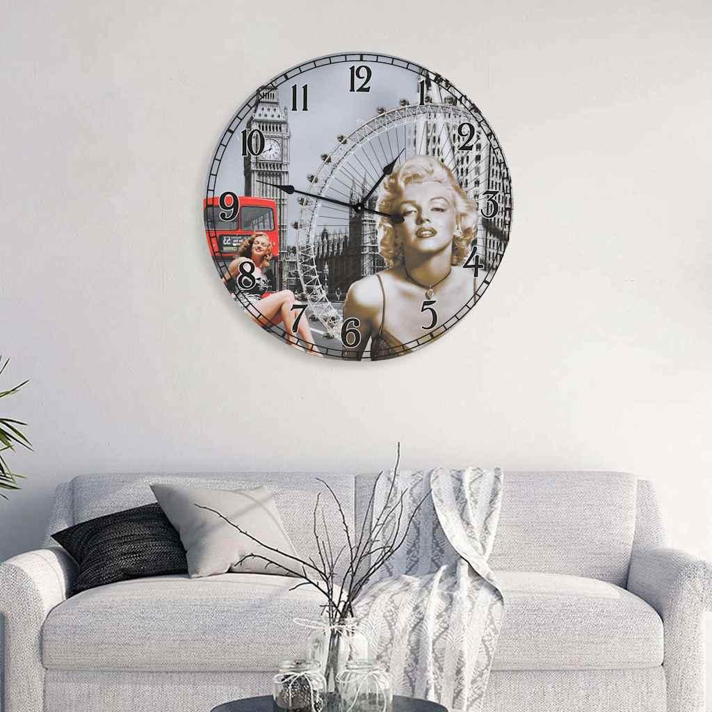 Reloj de pared vintage 30 cm