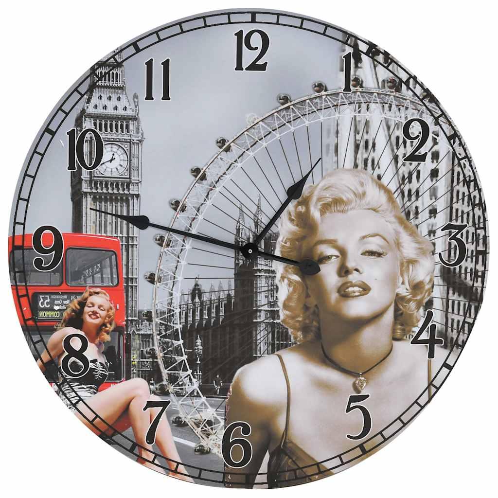 Reloj de pared vintage 30 cm