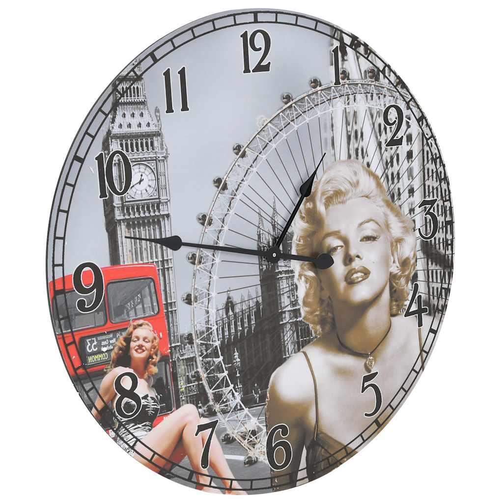 Reloj de pared vintage 30 cm