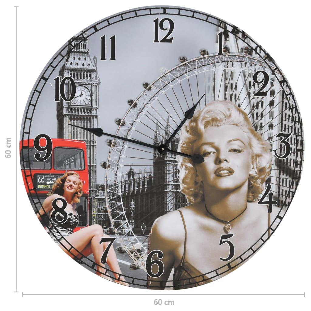 Reloj de pared vintage 30 cm