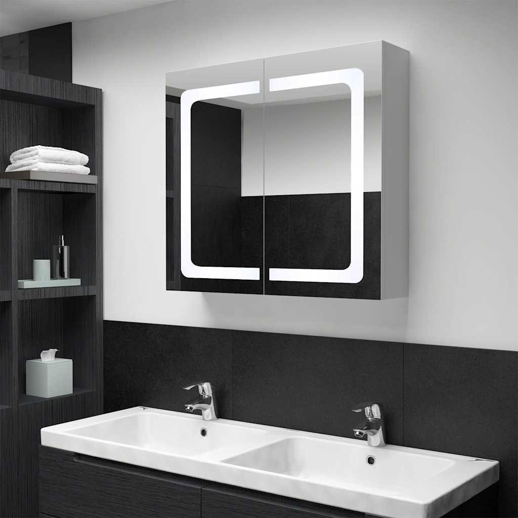 Mueble de baño con espejo LED