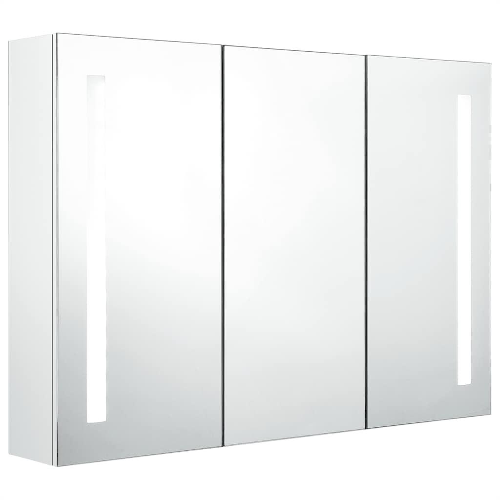 Mueble de baño con espejo LED