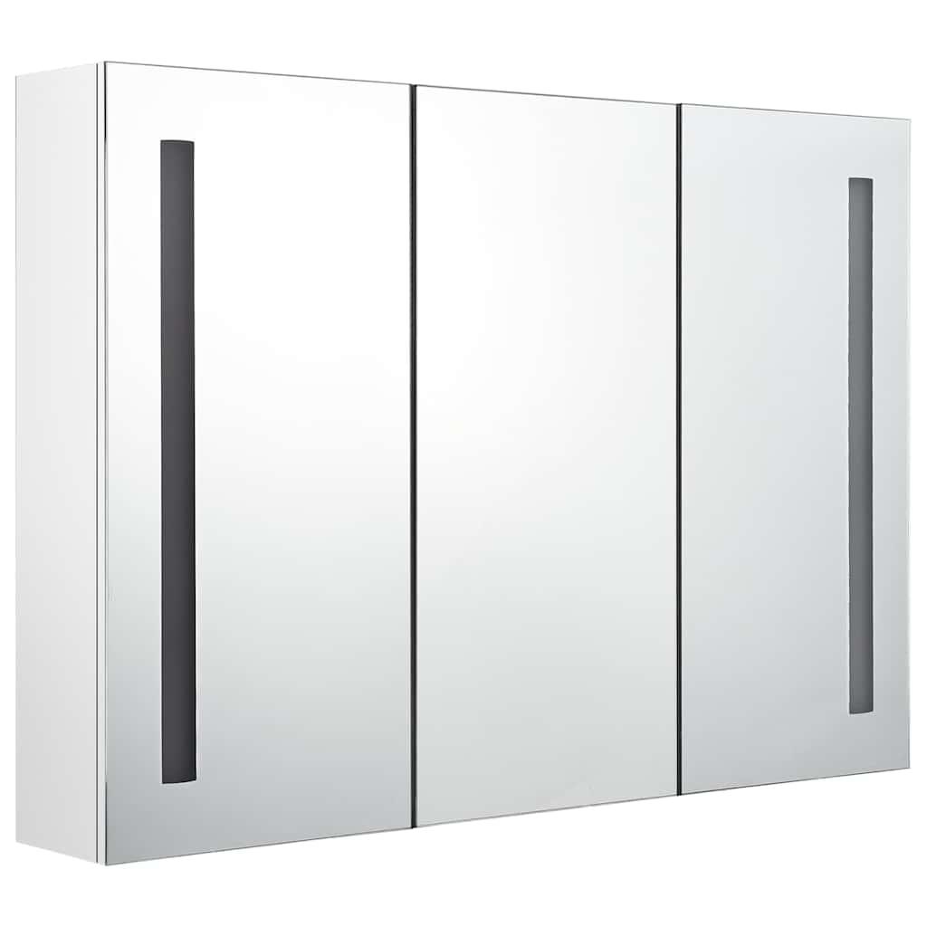 Mueble de baño con espejo LED