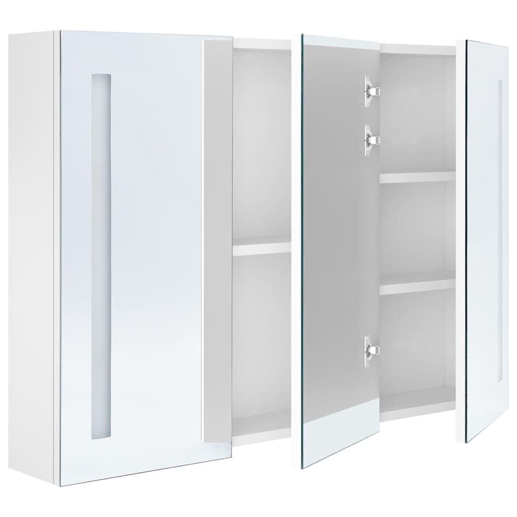 Mueble de baño con espejo LED