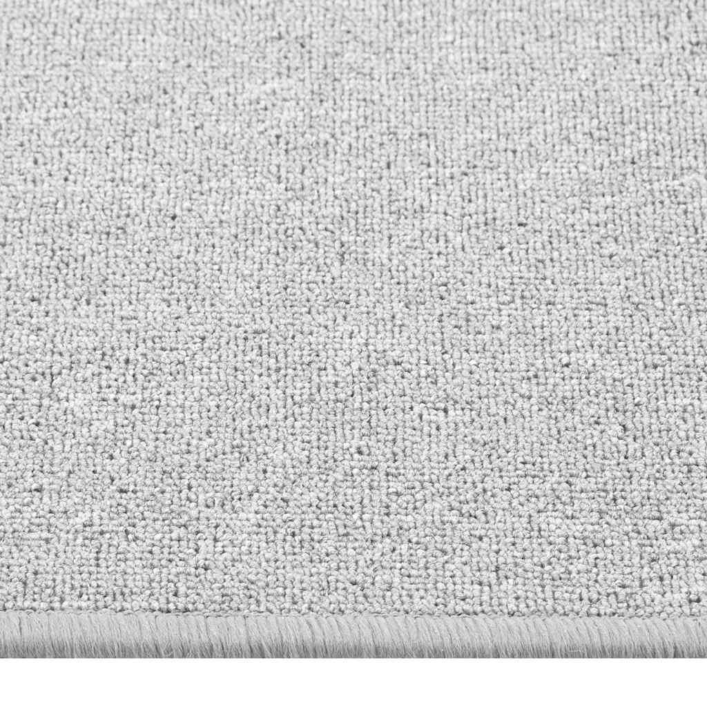 Alfombra de pasillo gris antracita 100x180 cm