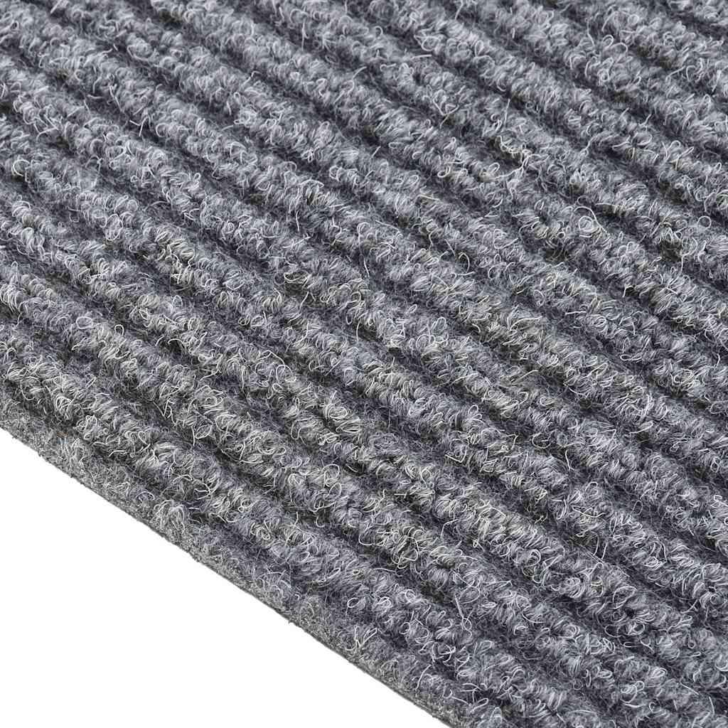 Alfombra de pasillo atrapa suciedad 100x300 cm gris antracita