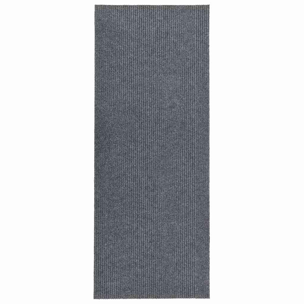 Alfombra de pasillo atrapa suciedad 100x300 cm gris antracita