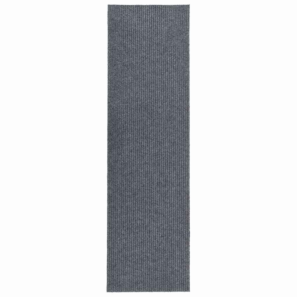 Alfombra de pasillo atrapa suciedad 100x300 cm gris antracita