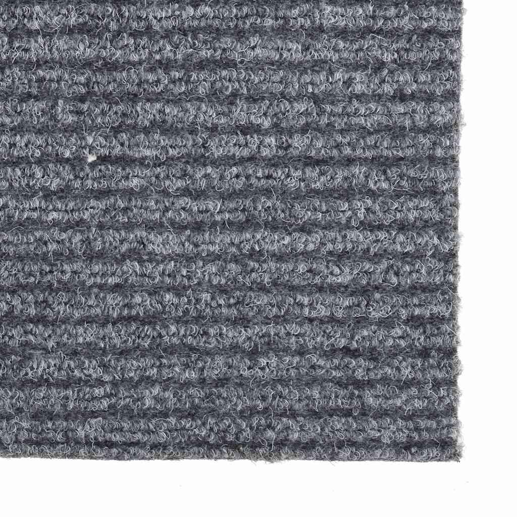 Alfombra de pasillo atrapa suciedad 100x300 cm gris antracita