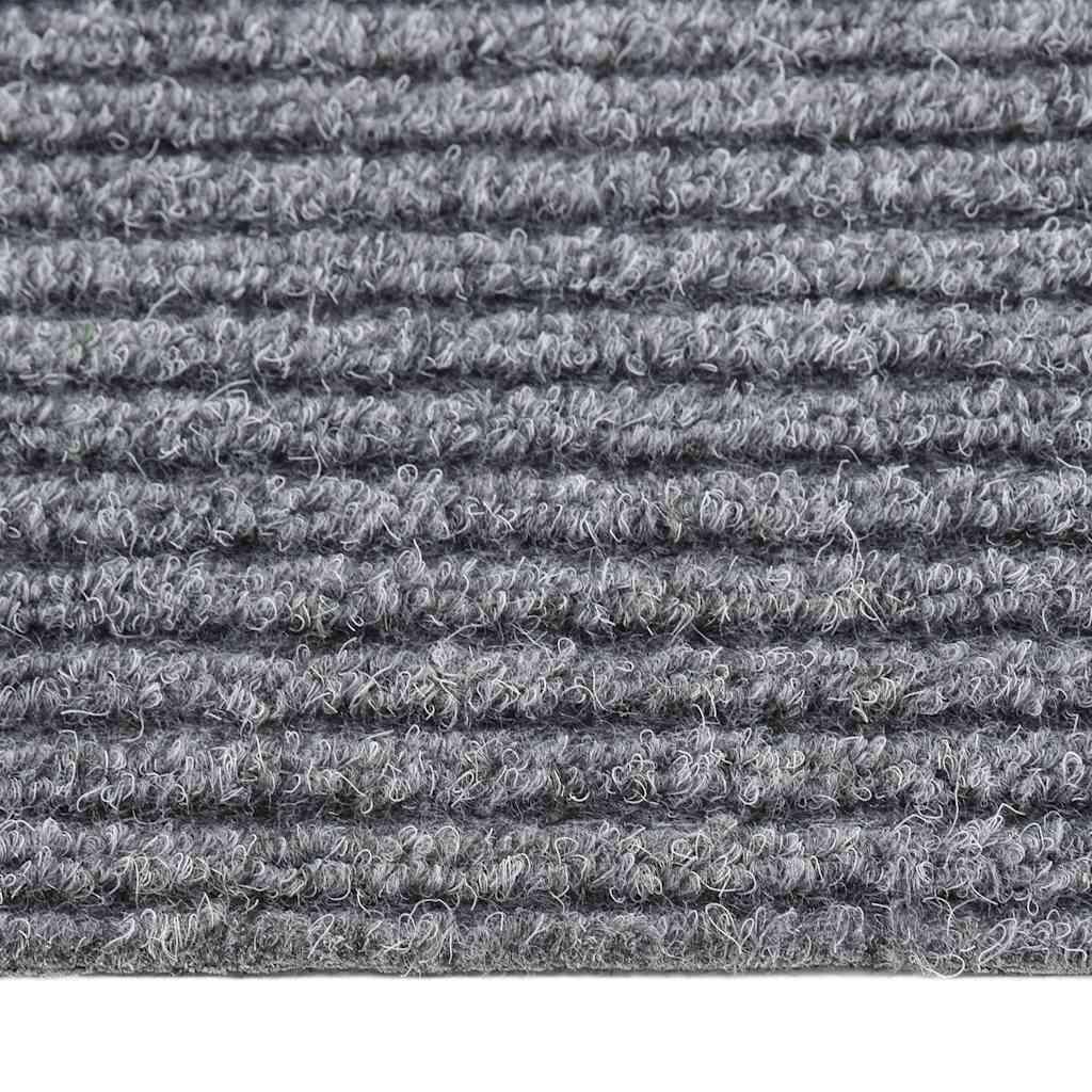 Alfombra de pasillo atrapa suciedad 100x300 cm gris antracita