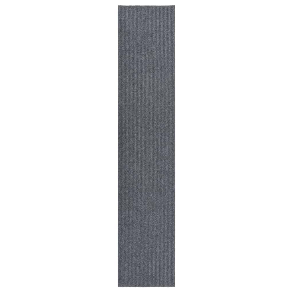 Alfombra de pasillo atrapa suciedad 100x300 cm gris antracita