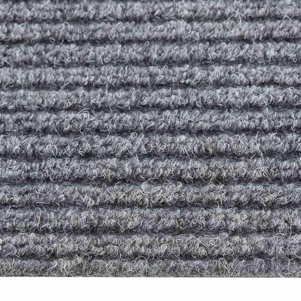 Alfombra de pasillo atrapa suciedad 100x300 cm gris antracita