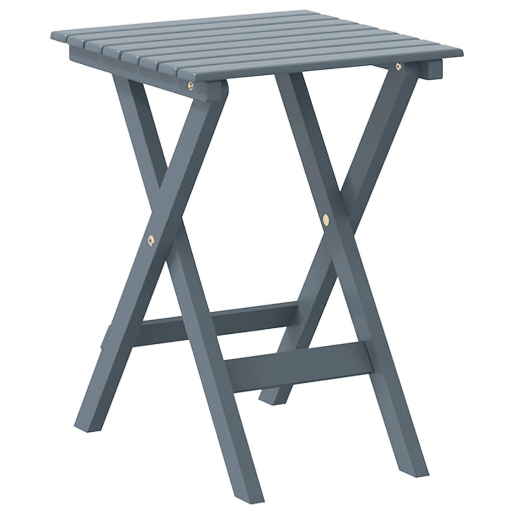 Silla mecedora con mesa plegable madera maciza de álamo blanco