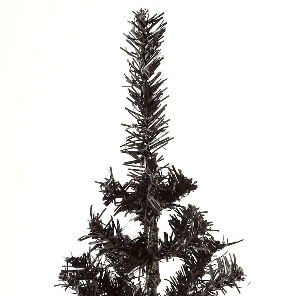 Árbol de Navidad delgado negro