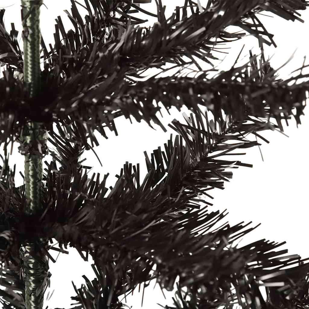 Árbol de Navidad delgado negro