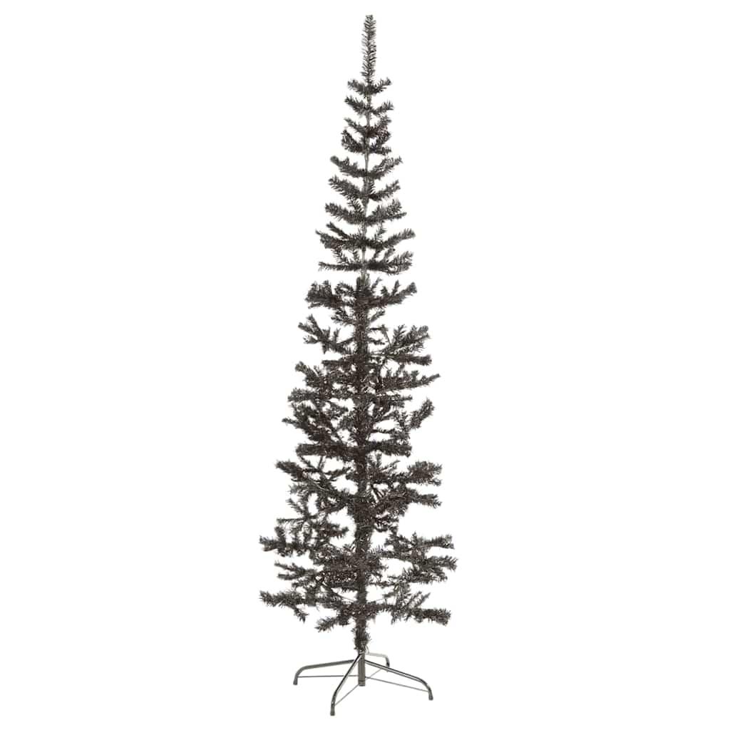 Árbol de Navidad delgado negro