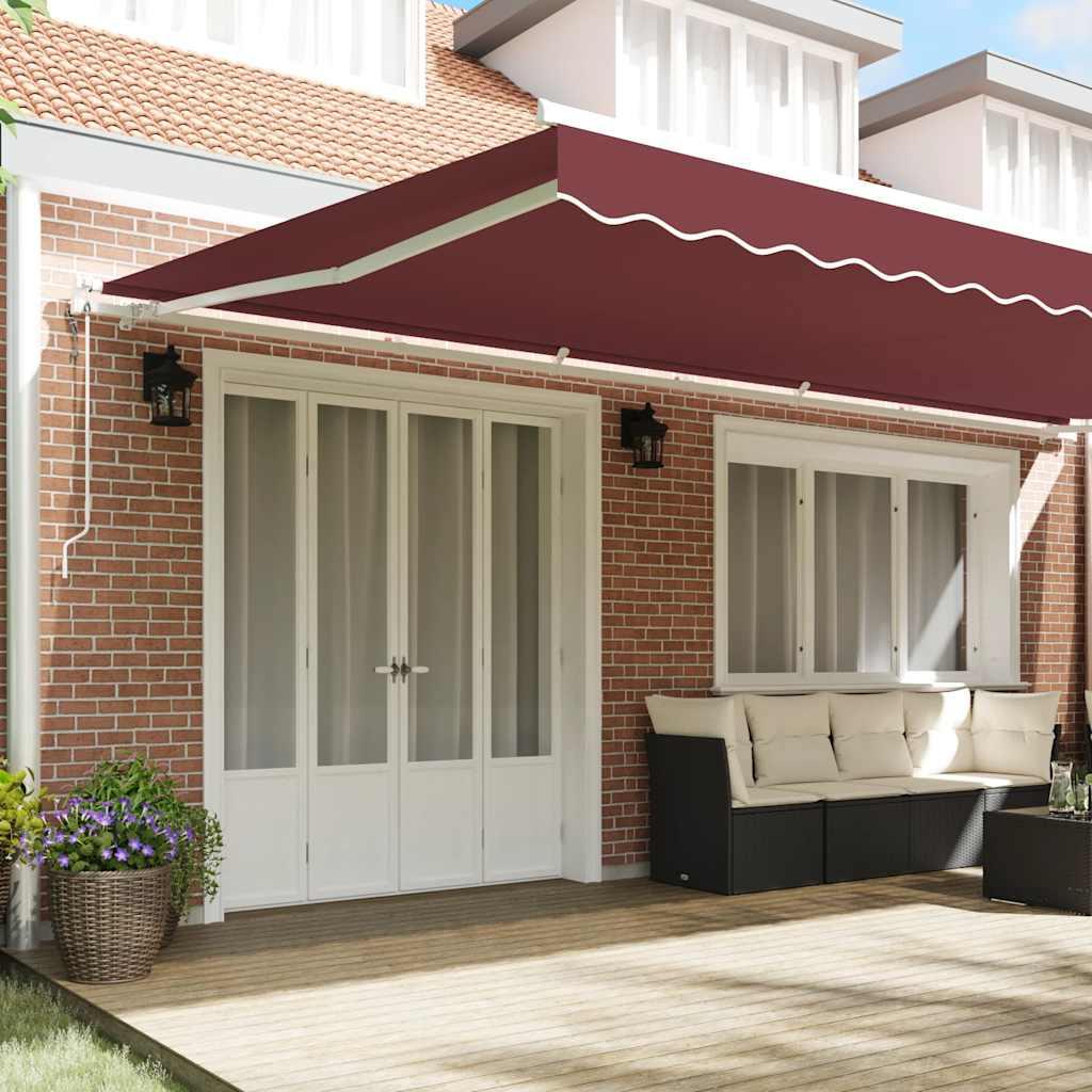 Toldo retráctil automático