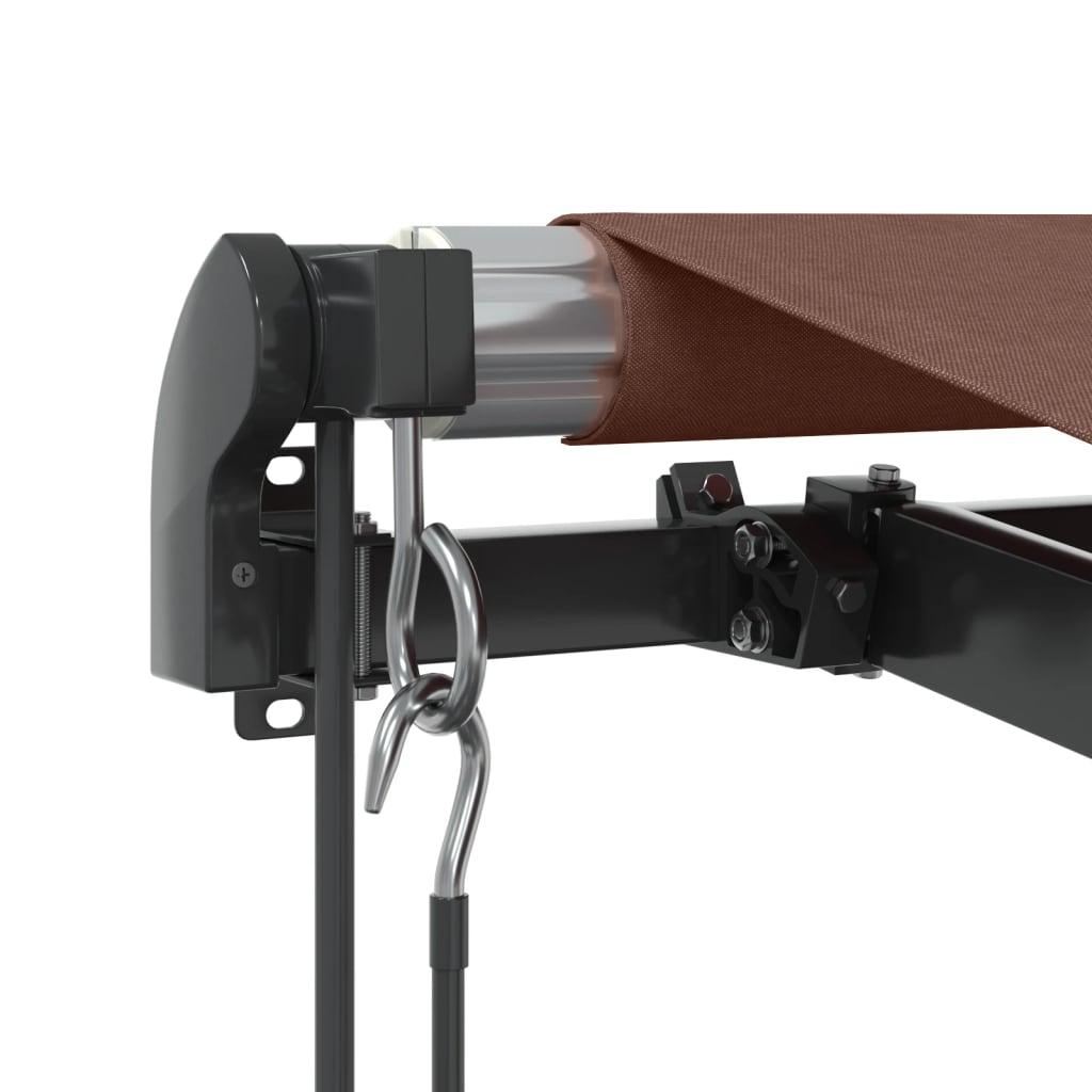 Toldo retráctil automático con LEDs