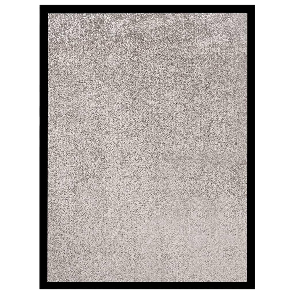 Felpudo gris antracita 40x60 cm