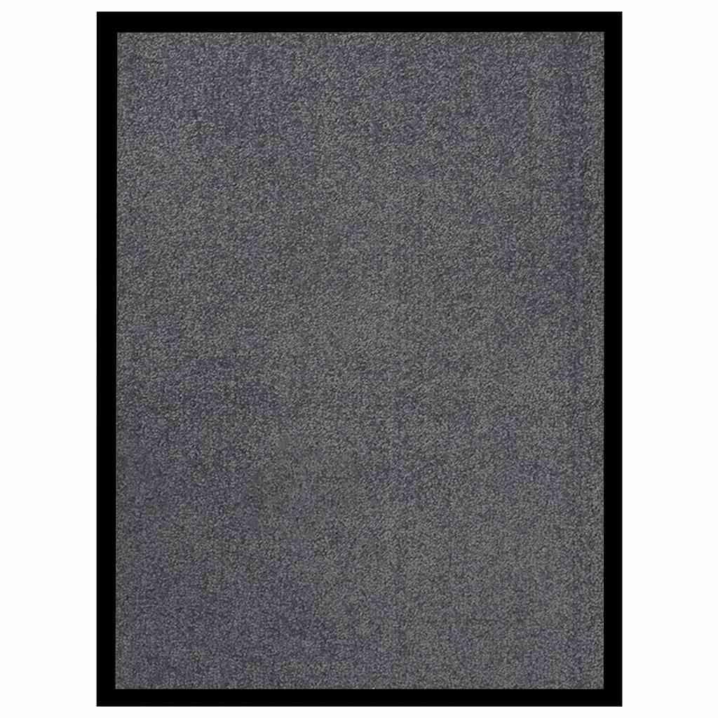 Felpudo gris antracita 40x60 cm
