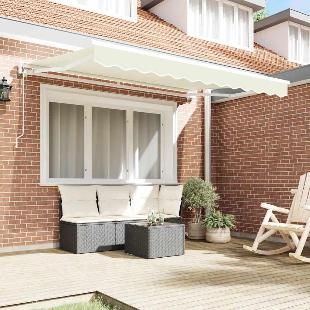 Estructura del Toldo Antracita y Blanco 450 x 300 cm