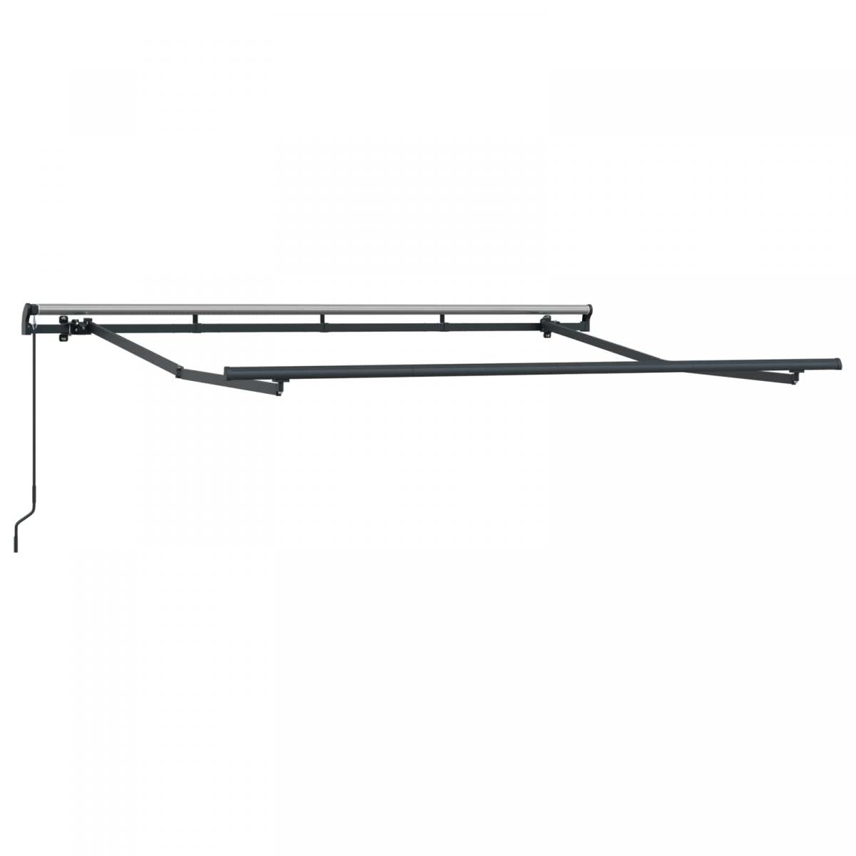 Toldo retráctil de tela