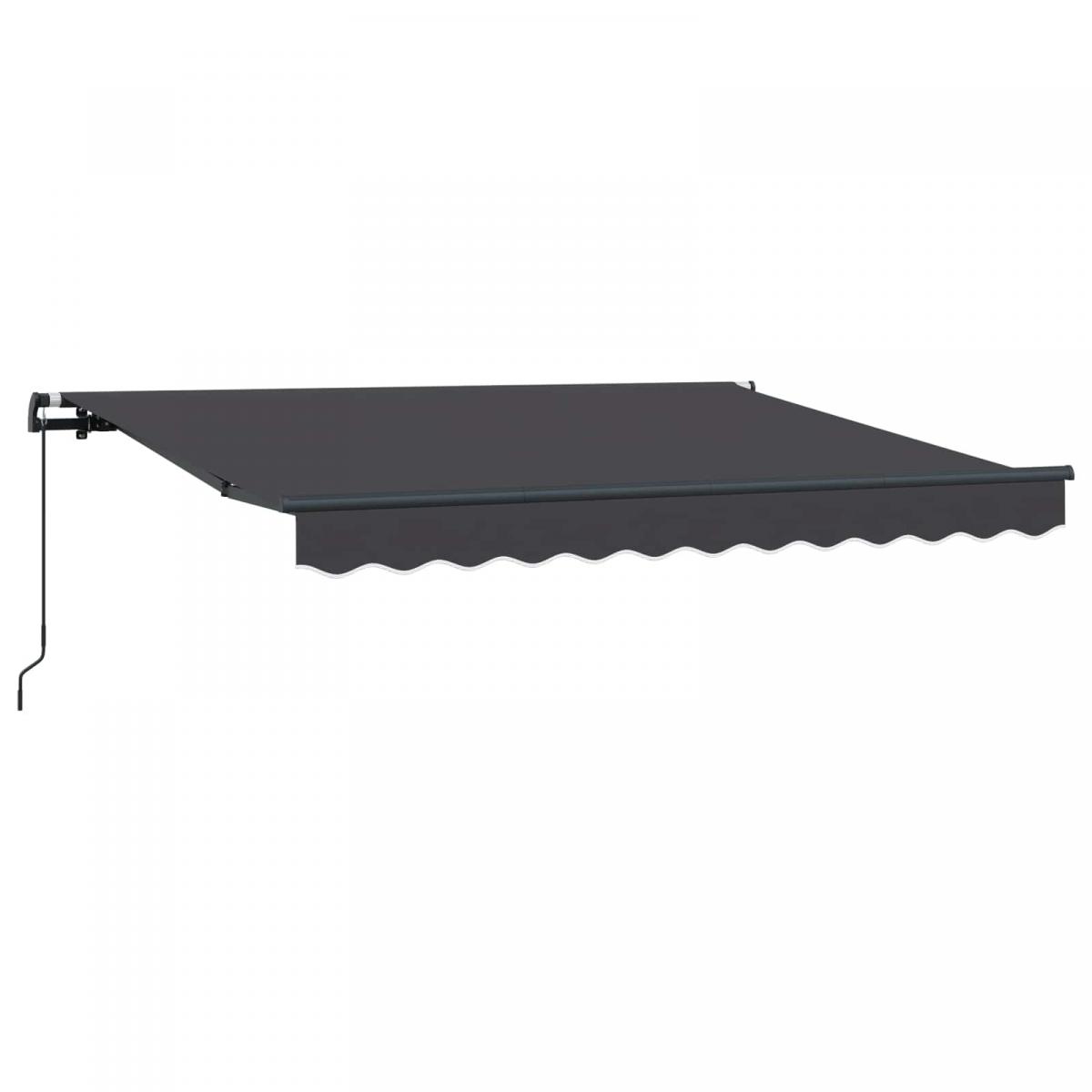 Toldo retráctil de tela