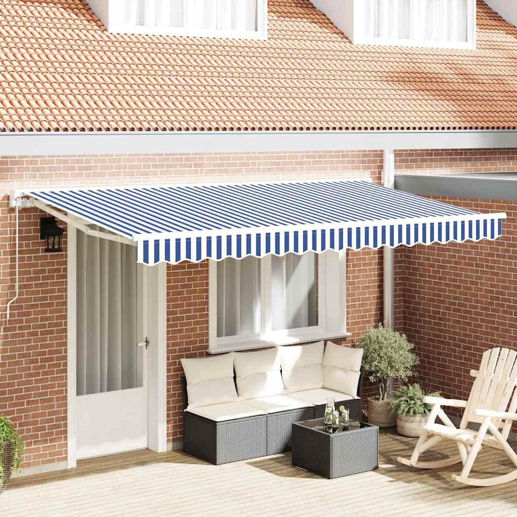 Estructura del Toldo Antracita y Blanco 350 x 200 cm